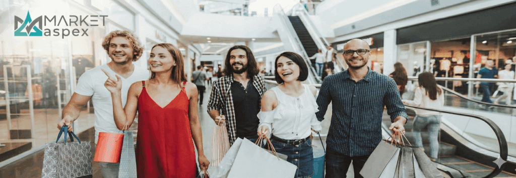 image showing people enjoying black friday sales
