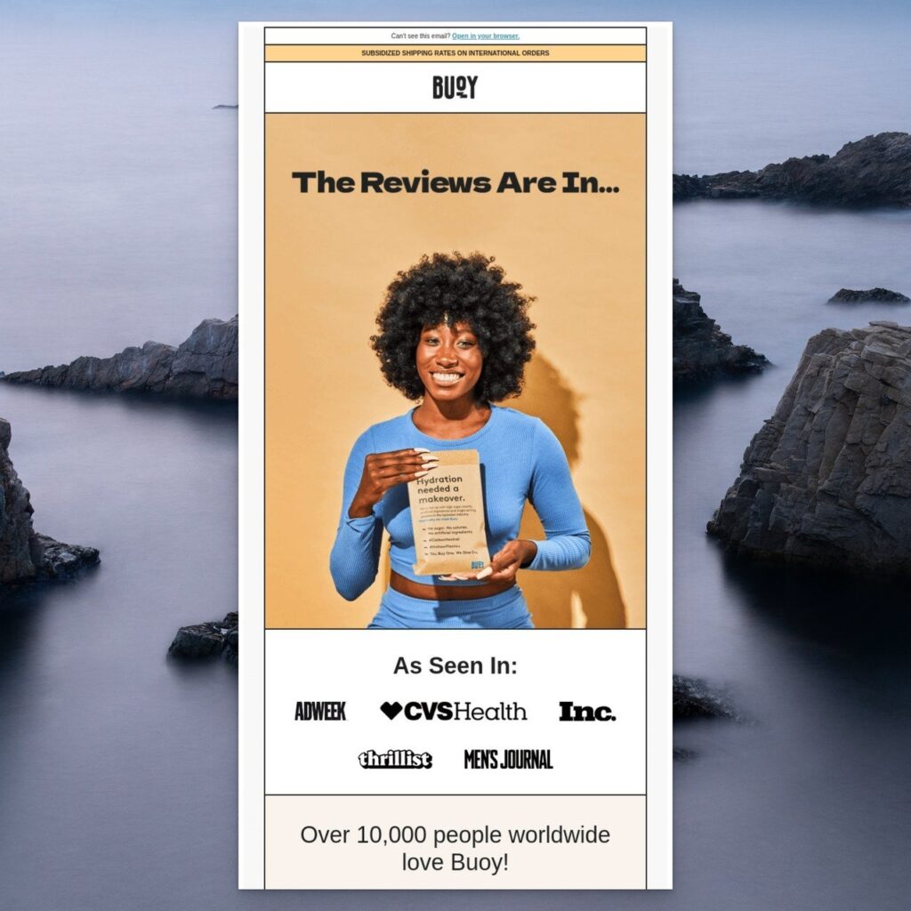 add social proof to win customers' trust