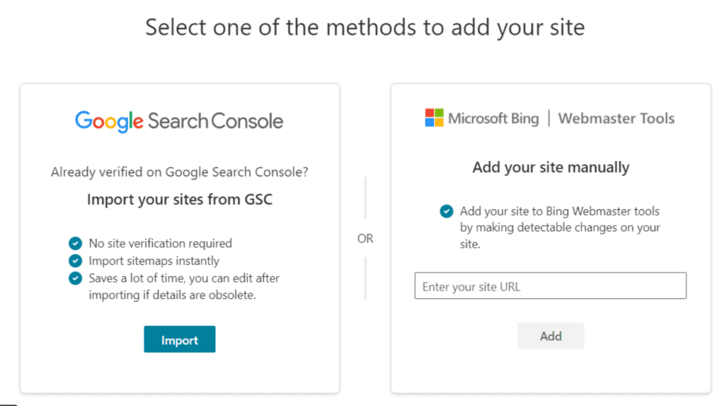 how to get started with bing webmaster tools