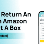 how to return amazon package without a box guide